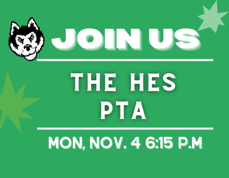  opens a link to a flyer about the upcoming PTA meeting